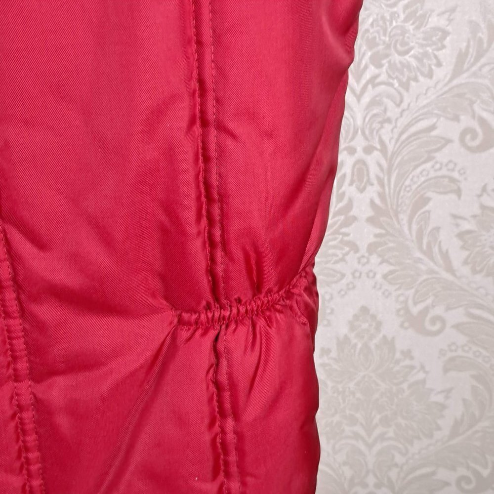 Walls' Blizzard-Pruf One Piece Suit Size Medium Red Vest Zip Front Pockets EUC - Picture 7 of 12